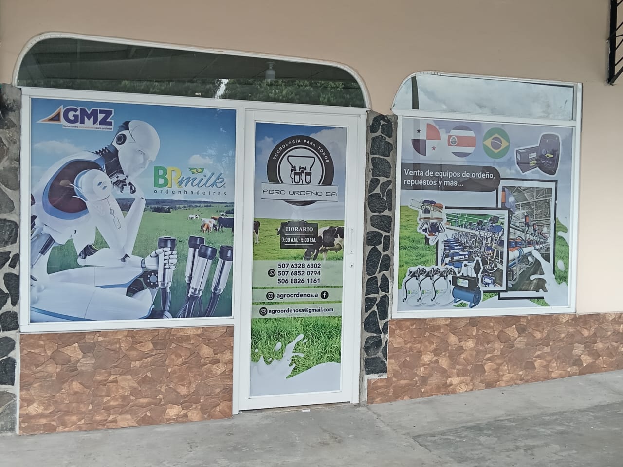 Tienda física Agro Ordeño S.A. en Vía Volcán, Bugaba, Chiriquí